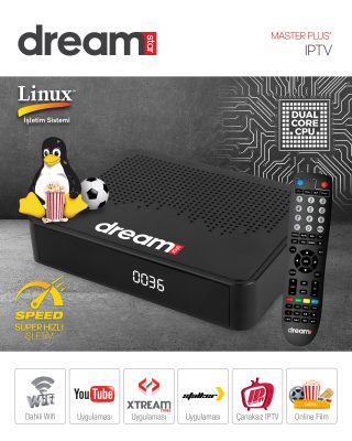 Dreamstar Master Plus Linux IPTV HD Uydu Alıcısı